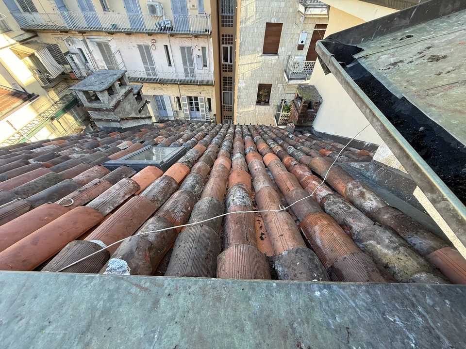 Copertura dopo il ripasso del tetto a Torino